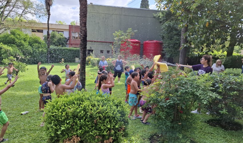 JARDIN FELIZ EN CAMPAMENTO